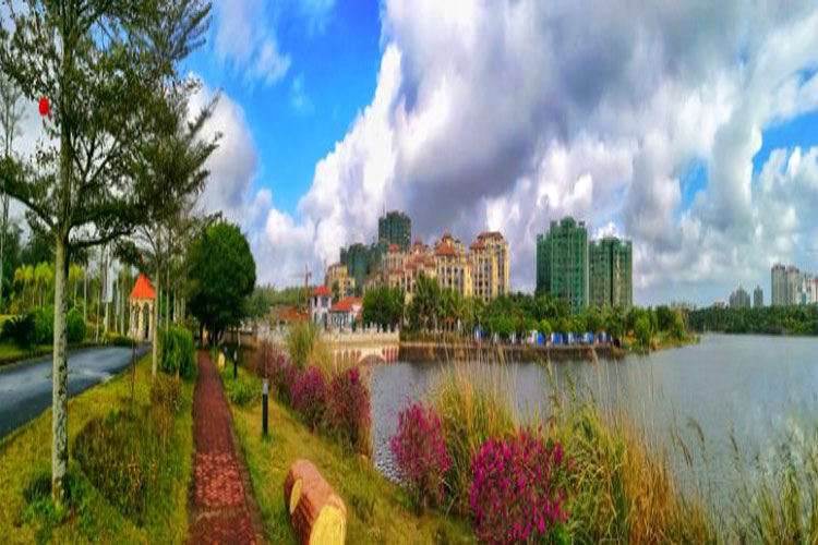 蓝湖海韵实景图